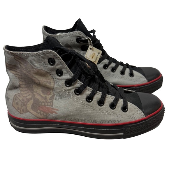 Converse Chuck Taylor All Star Sailor Jerry Skull Dice High Top Men's 7 W 9 - Picture 1 of 7